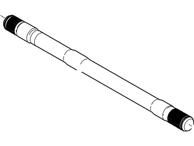 Ford F5DZ-7060-A Shaft Assembly - Output