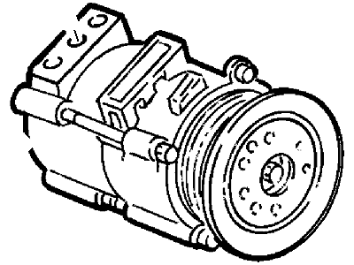 Ford 4L3Z-19V703-AA Compressor Assembly