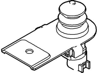 2009 Mercury Grand Marquis Door Jamb Switch - 6W7Z-19A434-A