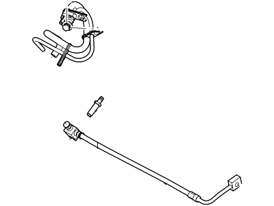 Ford E-350/E-350 Super Duty Brake Line - 6C2Z-2A442-CB