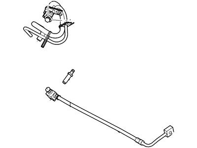 2006 Ford E-250 Hydraulic Hose - 6C2Z-2A442-CB