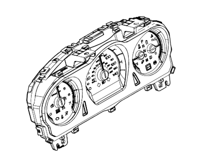 Ford AG1Z-10849-BA Instrument Cluster