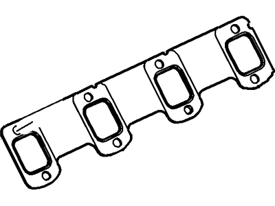 TPUK Exhaust Manifold Gasket For Ford Transit 2.0 2.2 2.4 – Mk6 Mk7 Mk8 2000-On (Part 1360589)
