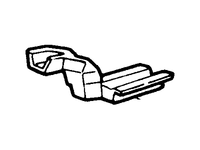 Ford F8XZ12023A59BA Extension F8XZ12023A59BA Ford Extension Illustration 1 of 1