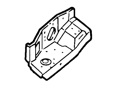 Ford XF5Z16A073BA Apron Assembly Front Fender XF5Z16A073BA Ford Apron Assembly Front Fender Illustration 1 of 1