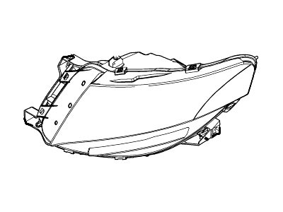 Ford AE9Z-13008-G Headlamp Assembly