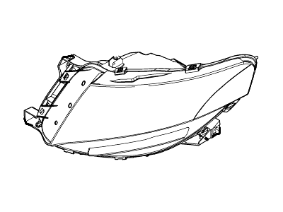 Ford AE9Z-13008-E Headlamp Assembly