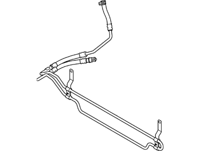 2010 Ford Transit Connect Power Steering Hose - 9T1Z-3A713-A