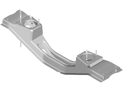 Ford CK4Z-5W019-A Cross Member Assembly - Front