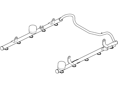 Ford 9C2Z-9F792-B Fuel Supply Manifold Assembly