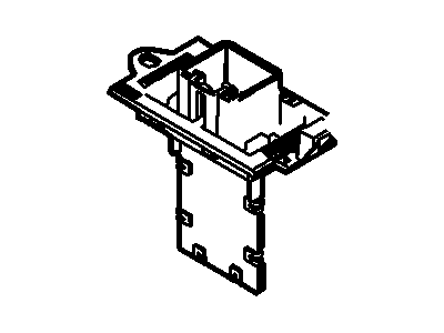 Ford 8S4Z-18591-A Resistor Assembly