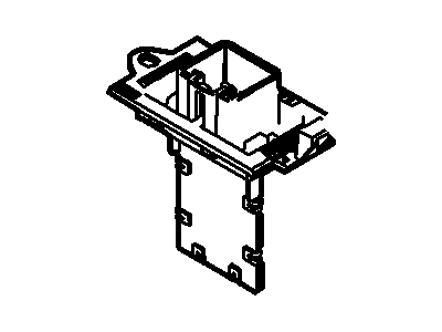 Ford Focus Blower Motor Resistor - 8S4Z-18591-A