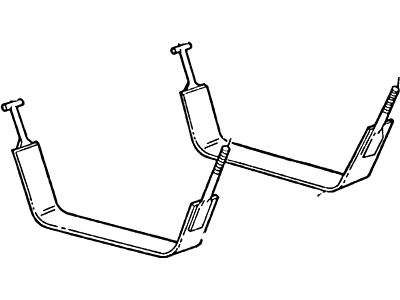 Ford D7UZ9054D Strap Assembly Fuel Tank