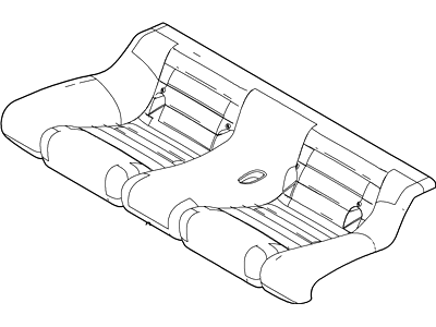 Ford Mustang Seat Cover - 6R3Z-6363804-DC