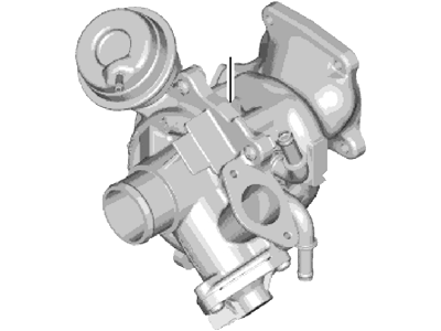 2015 Ford Fiesta Turbocharger - CM5Z-6K682-A