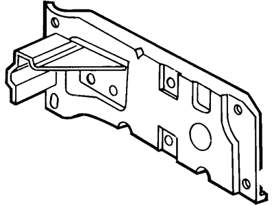 Ford -56722-S2 Door Assembly - Front - Less Hinges