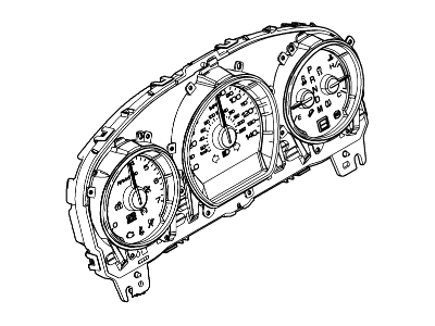 Ford BA5Z-10849-DB Instrument Cluster