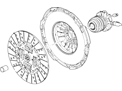 Ford 6L3Z-7L596-K Kit - Clutch Repair