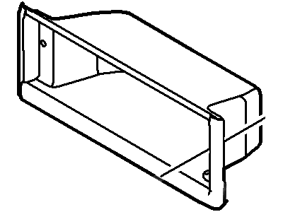 Ford 9L3Z-18115A00-MA Compartment Assembly - Rear Stowage