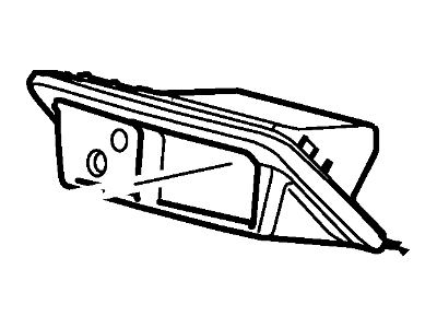 Ford Ashtray - YL5Z-1004810-AAA