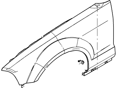 Ford 5R3Z-16005-BA Fender Assembly - Front