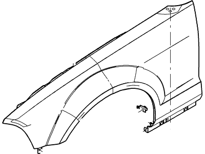 2010 Ford Mustang Fender - AR3Z-16006-B