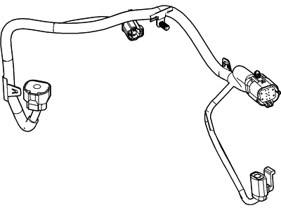 Ford 6W1Z-19C603-AA Wire Assembly - Air Conditioner