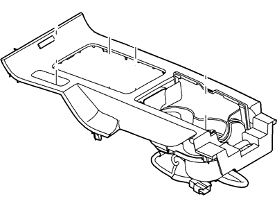 Ford Mustang Center Console Base - DR3Z-6304567-CA