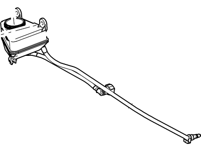 Ford 2M5Z-2K478-AA Reservoir - Brake Fluid