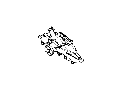 Ford Taurus Water Pump - E8DZ-8501-A