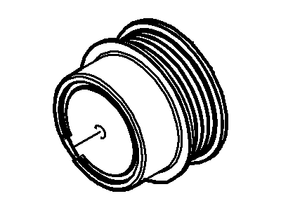 Ford Alternator Pulley - DA8Z-10344-B