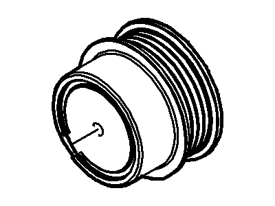 Lincoln Alternator Pulley - FJ7Z-10344-A