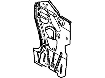 Ford YW4Z-5402039-AA Panel Assembly - Cowl Side