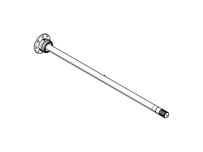 Ford YC2Z-4234-AB Shaft Assembly - Rear Axle