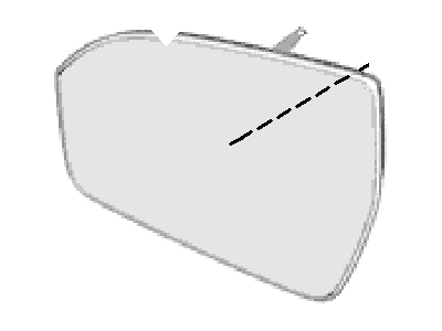 Lincoln Nautilus Car Mirror - EJ7Z-17K707-E