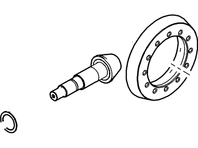 Ford 8C3Z-4209-F Gear And Pinion Assembly - Driving