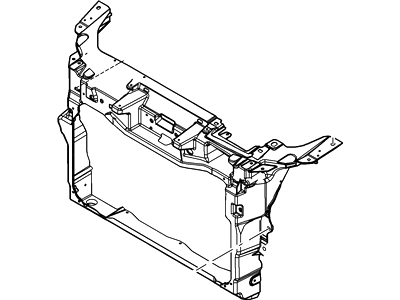 2012 Lincoln MKT Radiator Support - AA8Z-16138-A