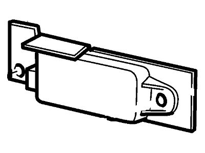 Mercury Grand Marquis Air Bag Sensor - 3W7Z-14B345-BB