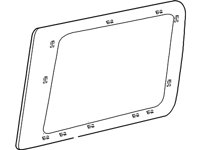 Ford 1L2Z-9829711-AA Window Assembly - Side