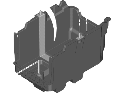 Ford C1BZ-10732-A Tray Assembly - Battery