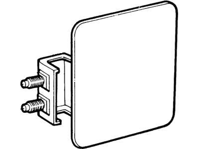 Ford F-150 Fuel Door - E8TZ-83405A26-A