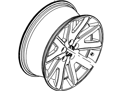 Ford BA8Z-1007-C Wheel Assembly