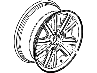 Ford 6R3Z-1007-E Wheel Assembly