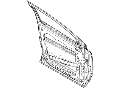 Ford BT4Z-7820125-B Door Assembly - Front