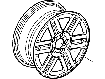 Ford 3L2Z-1007-TC Wheel Assembly