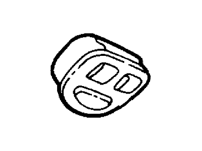 XF2Z-14B367-CAC Ford Switch And Bezel Assembly Illustration 1 of 1