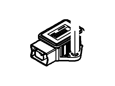 Ford Police Interceptor Sedan Yaw Sensor - 8G1Z-3C187-A