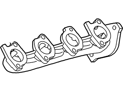 Ford 4W7Z-9430-AA Exhaust Manifold Assembly