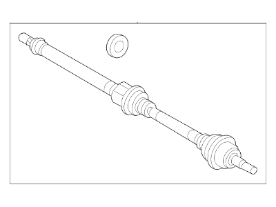 Ford Focus Axle Shaft - CV6Z-3B436-F