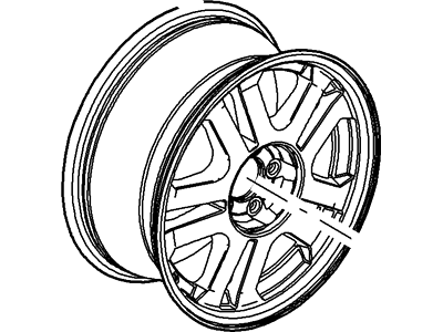 Ford 7R3Z-1007-F Wheel Assembly